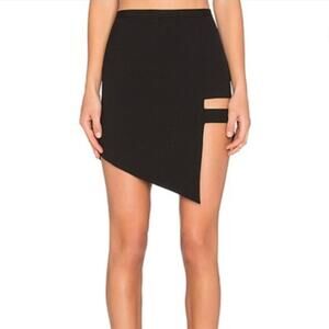 Mason Michelle Mason Caged Black Pencil Skirt